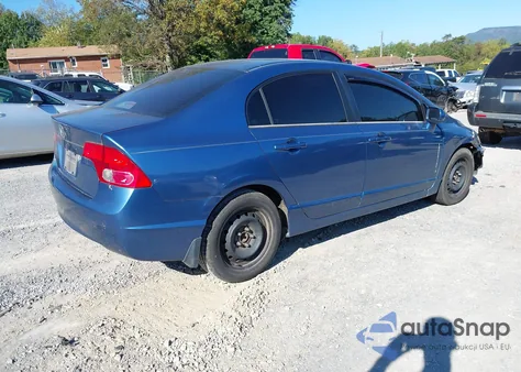 2007 Honda Civic Lx from USA, damaged, VIN 1HGFA16517L040064